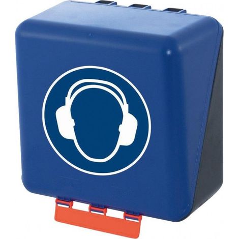 Boîte SECU MidiStandar rd, protection aud., bleu (1/2)