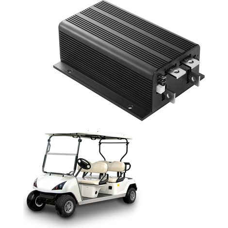 VEVOR Geschwindigkeitsregler für Golfwagen, 36V 500A, Ersatz für Gleichstrommotor-Steuerung für Club Car Golfwagen, Schutzart IP65, Gehäuse aus Alu ABS, kompatibel mit den Modellen 1205-117/1205M-5603 (1/5)