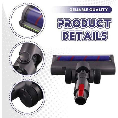 1 set of colors: see photo. Material: ABS. Compatible with V7, V8, V10, V11 and V15 models. Soft velour floor mat with optimal dust visibility. (1/5)