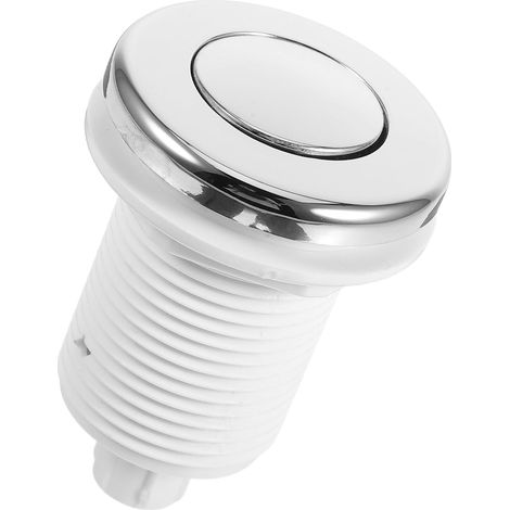 Interrupteur pneumatique, 32Mm, inox, blanc (1/5)