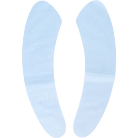 Coussin de toilettes adhésif bleu, réutilisable et lavable, pour siège allongé, idéal pour femmes enceintes (1/5)