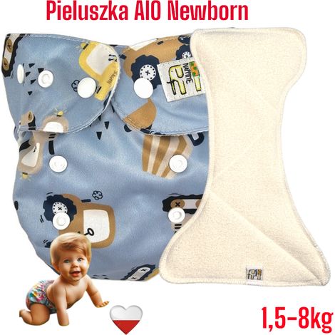 Pannolino riutilizzabile AIO per neonati Coolmax Pocket Excavator (1/5)