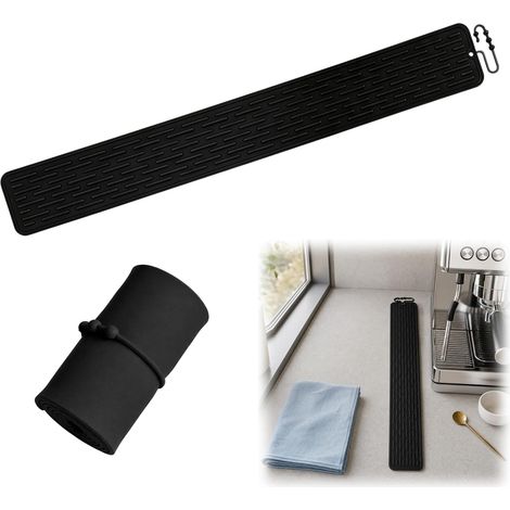 70 × 9.5 cm Narrow Draining Mat, Roll-Up Dish Draining Mat (1/5)