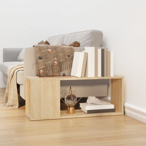 TV-Schrank Sonoma-Eiche 80x24x32 cm Holzwerkstoff vidaXL (1/5)