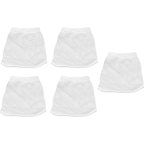 5 pièces Chaussettes de Filtre Élastiques pour Skimmer de Piscine et Spa, Pré-filtre de Remplacement (1/5)