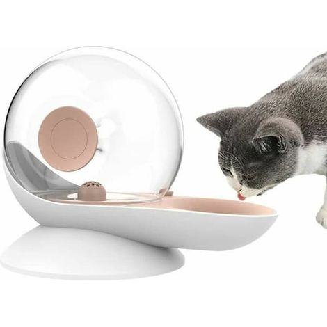 Filiyano-Distributeur d'eau automatique pour chiens et chats, abreuvoir à gravité en forme d'escargot, fontaine à eau transparente pour chiens et (1/4)