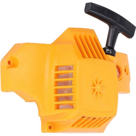 Lanceur à rappel avec starter, assemblage ABS compatible tronçonneuse PARTNER 350 351, kit de remplacement, pièce d'origine, démarreur à enrouleur, 1 unité. (1/5)