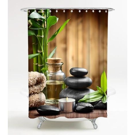 Rideau de douche Spa 180 x 200 cm