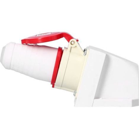 Connecteur Industriel - 4 Broches - Étanche IP44 - 380 V à 415 V - 16 A - Pour Agriculture et Industrie Chimique - 1 Pièce (1/4)