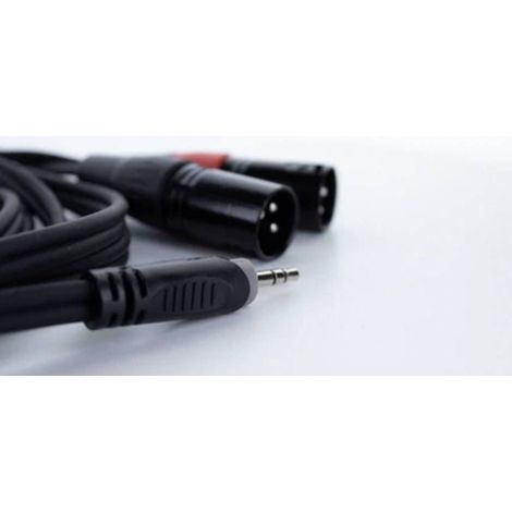 XLR Adattatore a Y Cordial EY 1,5 WMM [1x Spina jack da 3.5 mm - 2x Spina XLR 3 poli]