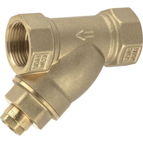 Filtro Y raccoglitore d'impurità in ottone con filtro ispezionabile in acciaio APM 4560.025  1"