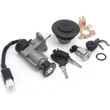 Ensemble de commutateur d'allumage à 4 fils pour scooter à gaz 50 cc 150 cc 139QMB GY6, nouveauté pour cyclomoteur chinois (1/5)