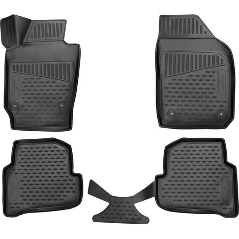 Tapis en caoutchouc XTR pour Skoda Fabia III 2014 - 2018 (1/5)