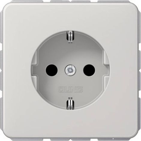 Jung 1 parte Frutto Presa schuko Grigio CD1520LG 1 pz. (1/2)