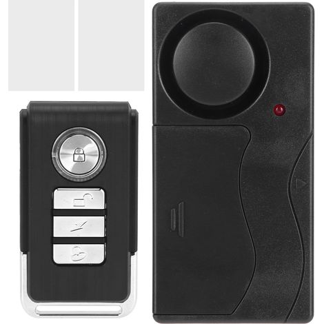 Alarme antivol sans fil pour vélo avec télécommande et sensibilité réglable (1/5)