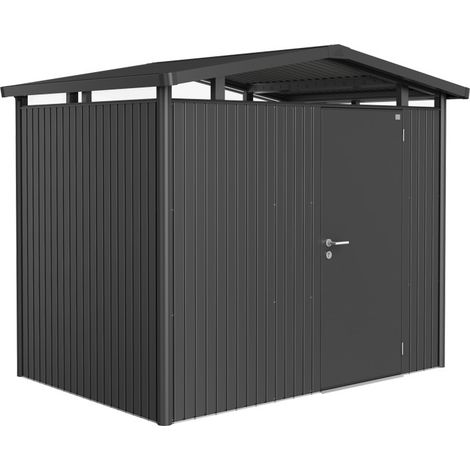 Casetta Panorama Misura P3 argento metallizzato con porta standard (1/5)