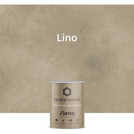 Pintura Ecológica INTERIOR Efecto LIMEWASH Base Cal SIENA Color LINO 1L