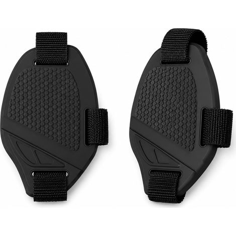 Lot de 2 protège chaussure moto en silicone antidérapant, protection sélecteur universelle 12 x 8 cm pour baskets et bottes, contre usure, pluie et saleté (1/5)