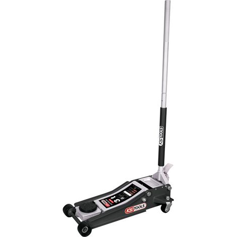 KS Tools - Cric hydraulique extra-bas acier ULTIMATE, 3t - 163.0368