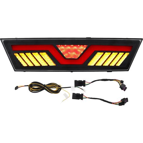 LED-Rücklicht mit Kabelbaum, Reflektor, Antikollisionsleuchte und Blinker (1/3)