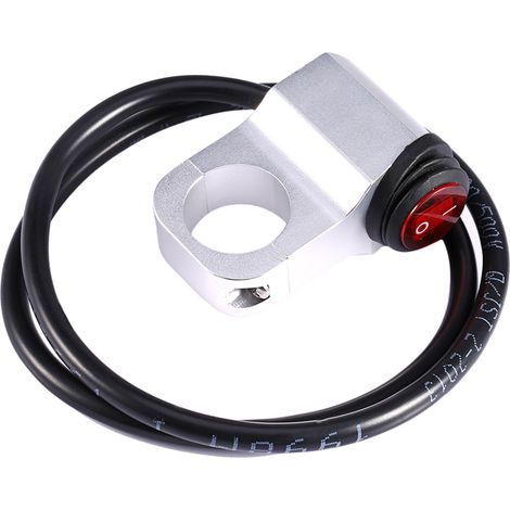 Interrupteur étanche 12V 16A pour phare moto, feu antibrouillard, guidon, marche/arrêt (1/5)