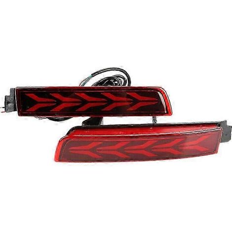Réflecteur de pare-chocs arrière, feu arrière à LED, feu stop, feu antibrouillard, compatible avec FX QX70 ESQ et LIVINA Quest. (1/5)