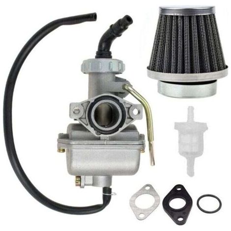 Motorcycle carburetor for Kazuma Baja 50cc 70cc 90cc 110cc 125cc Quad Go-Kart carburetor, XU, with air and fuel filter ---DTEKGAZ (1/4)