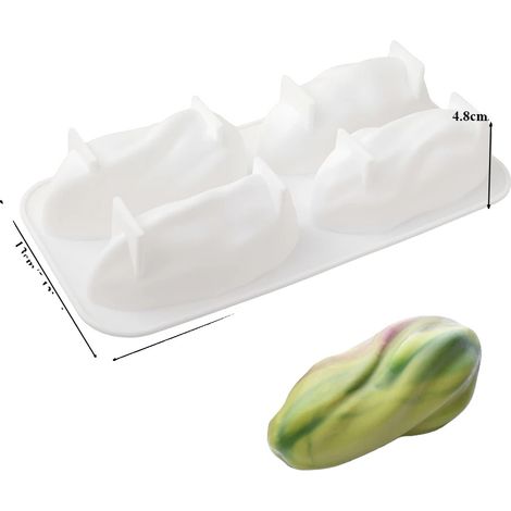 Molde para pastel de mousse, silicona flexible, herramienta versátil para hornear, SH0103043 (1/2)
