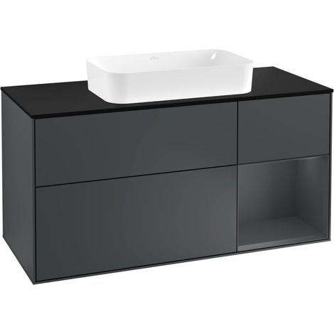 Villeroy & Boch F302HGHG Meuble sous-lavabo Finion F30