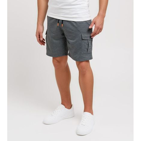 Herren-Jogginghose in Graphit mit Cargotaschen, Recea M