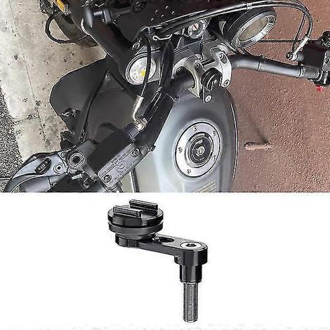 Handyhalterung für Gabelbrücke, Motorradspiegel, Navigationshandyhalterung, Lenkerklemmung