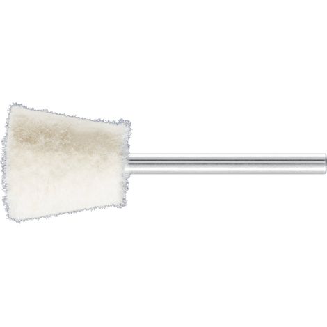 PFERD TOOLS mittelharte Filzpolierstifte Winkelform Ø 15x15 mm Schaft-Ø 3 mm 10 Stk (1/4)