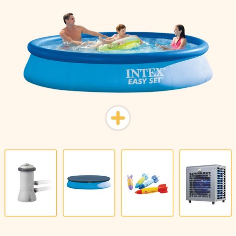 Intex Piscine Easy Set Ronde - 366x76 cm - 5-pièces S338 (1/5)