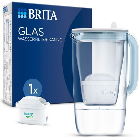 Brita Wasserfilter-Glaskanne ONE 2,5 l Füllmenge Wasserfilter (1/5)