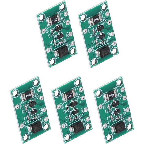 Lot de 5 modules régulateurs de charge solaire S665, contrôleur de batterie PCB pour panneau photovoltaïque, carte de circuit de chargeur 12V/24V, protection intégrée. (1/5)
