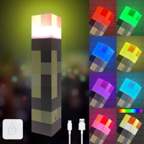 LumièRes De Nuit Murales De Personnage De Film,Lampe Torche Murale , 7 Couleurs ,Rechargeable Par Usb ,Lampe De Chevet 3d Pour Enfants , Cadeau De Cosplay [Classe éNergéTique B]
