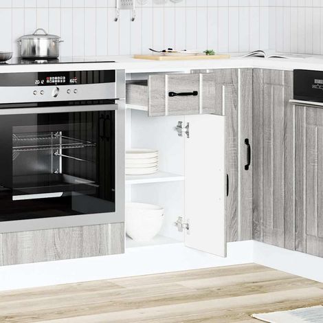 Maison Exclusive - Mueble bajo de cocina Lucca madera contrachapa