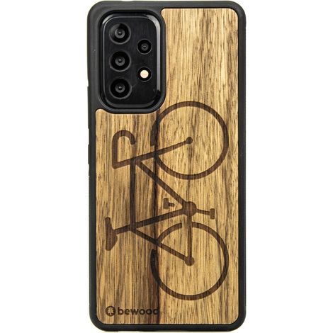 Funda de madera para Samsung Galaxy A73 5G LIMBA BIKE (1/4)