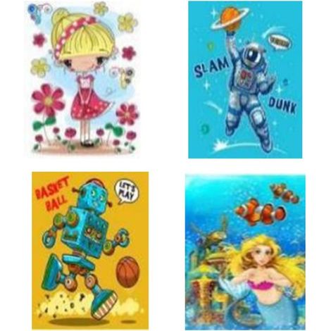 Sac cadeau enfant L assorti