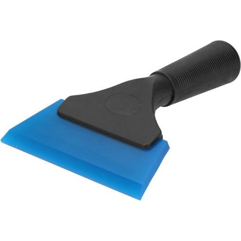 Grattoir À Vitres - Plastique Et Caoutchouc - Pour Retrait Adhésif Et Nettoyage Pare-Brise - Lot De 2 (1/5)