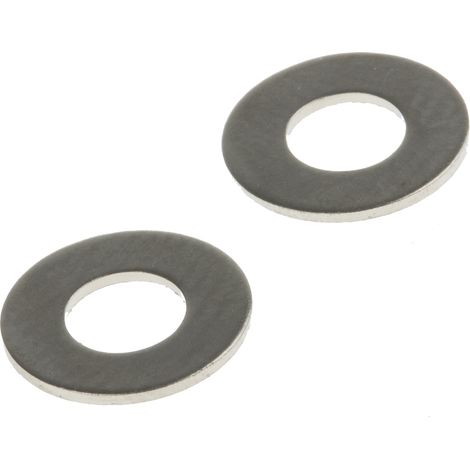 Rondelle plate, M3.5, Laiton, 3.7mm x 8mm, Nickelé ( Prix pour Sachet de 250 )