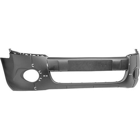Pare-choc avant noir 5 trous moulures et anti-brouillards Peugeot Partner 2008-2015