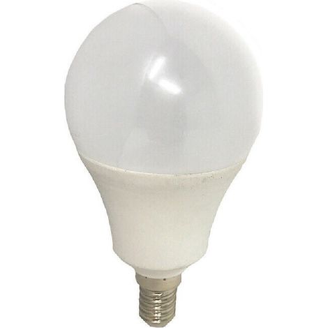 TRADE SHOP - Lampadina A Led 10 W A60 Attacco E14 Sfera Luce 6500k 3000k 4000k Lampada A6008 - -Bianco Freddo      -