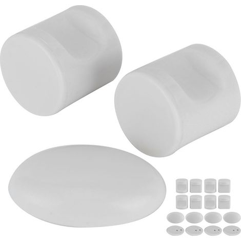 4 jeux de poignées à vendre. Poignées de porte de salle de bain en verre, poignées de porte de toilette, poignées L38W. (1/5)