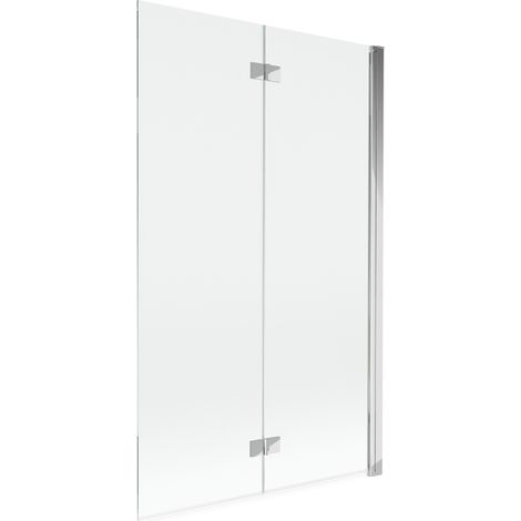 Paroi de douche Mexen Mist, 2 volets, droit 110 x 150 cm, transparent, chromé - 8A9-110-002-01-00-P (1/5)