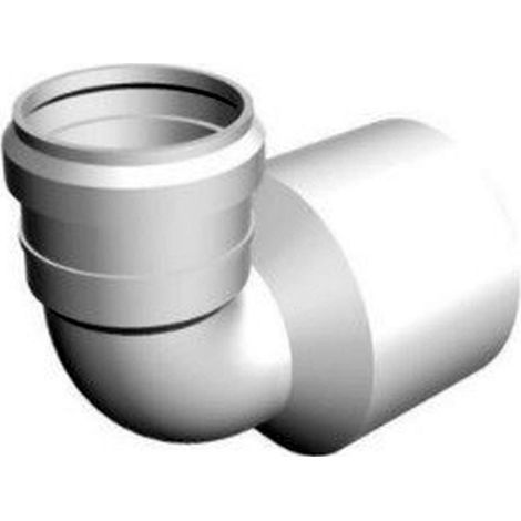Coude de réduction PP-HT 50x32/90 sanitaire, pour eaux usées intérieures, col (1/4)