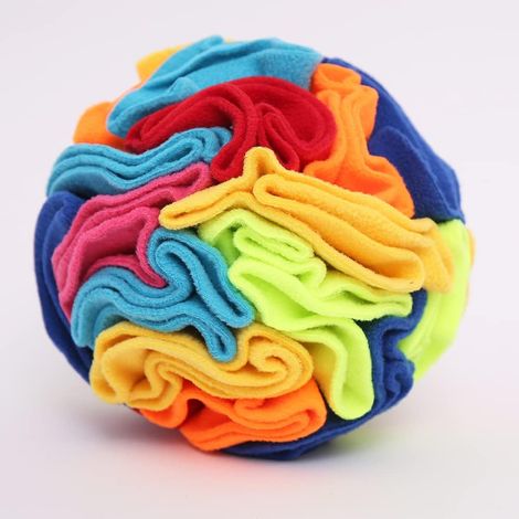 Boules de poils pour le museau des petits chiens - jouets interactifs pour chiens - les occupent, jouets puzzle pour chiots avec sac de rangement, lavables en machine. (1/3)