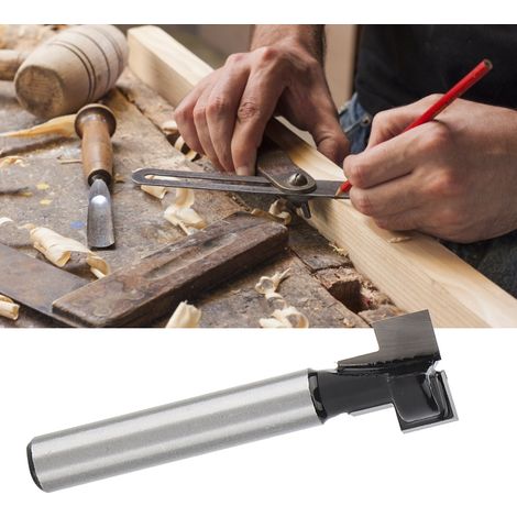 Fraise à bois en alliage dur 6 x 3/8, accessoire de fraisage à trou de serrure (1/5)