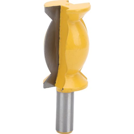 Fraise à défoncer à queue de 1/2 pouce, outils de coupe du bois en alliage et acier au carbone, fournitures pour le travail du bois