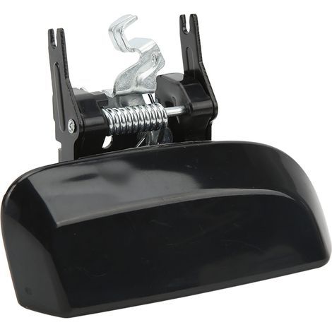 Manilla exterior trasera de la puerta del coche, de ABS negro, repuesto para PATHFINDER R51 2005-2012, lado trasero izquierdo: 82607 ZP60E (1/5)